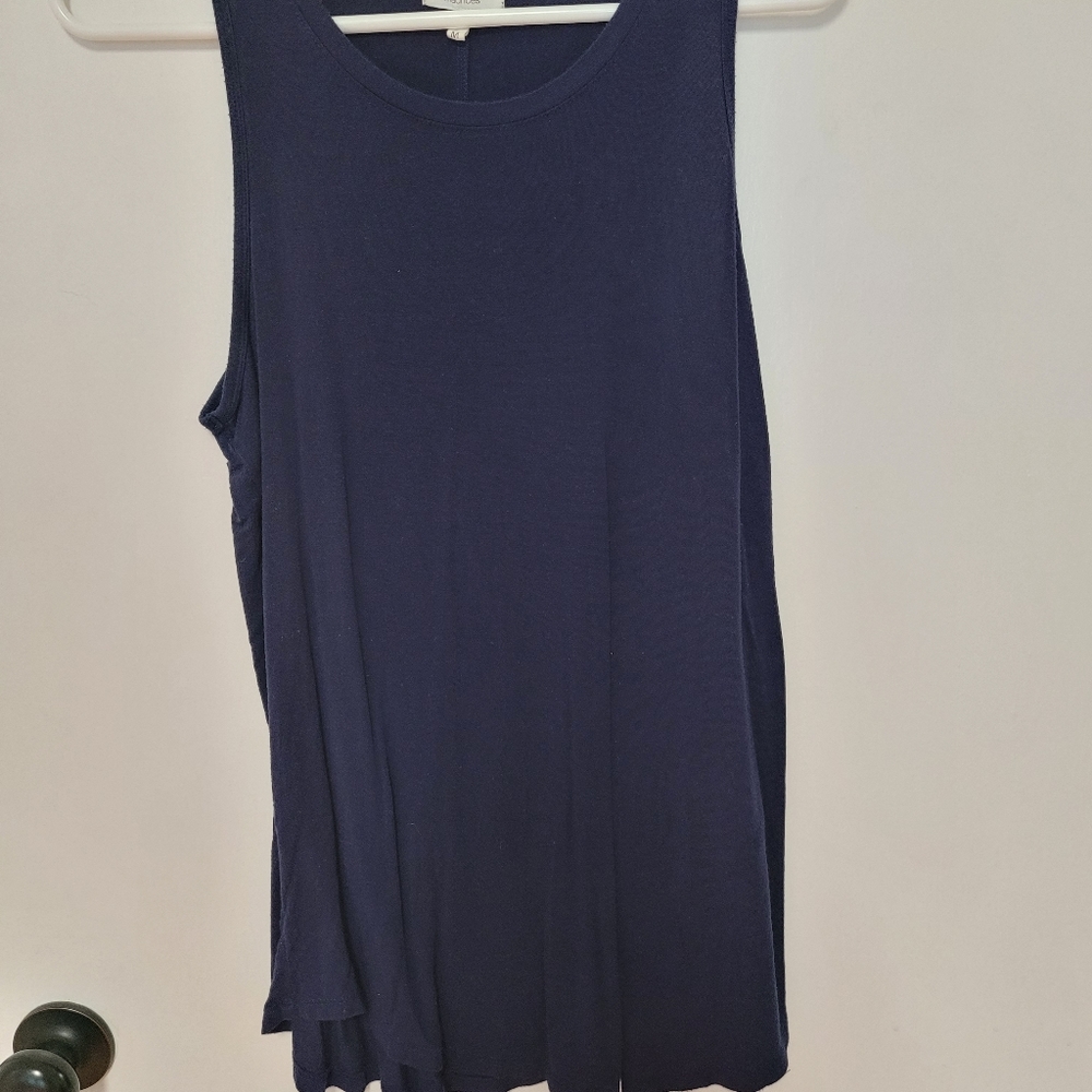 Navy tank top
